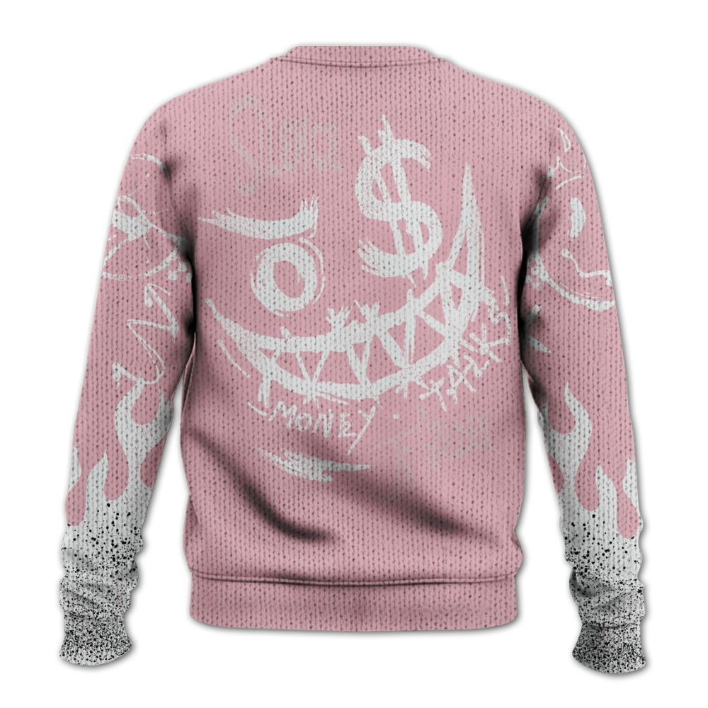 Knitted Sweater To Match Air Max DN Pink Foam - Mouth Burning Street Style