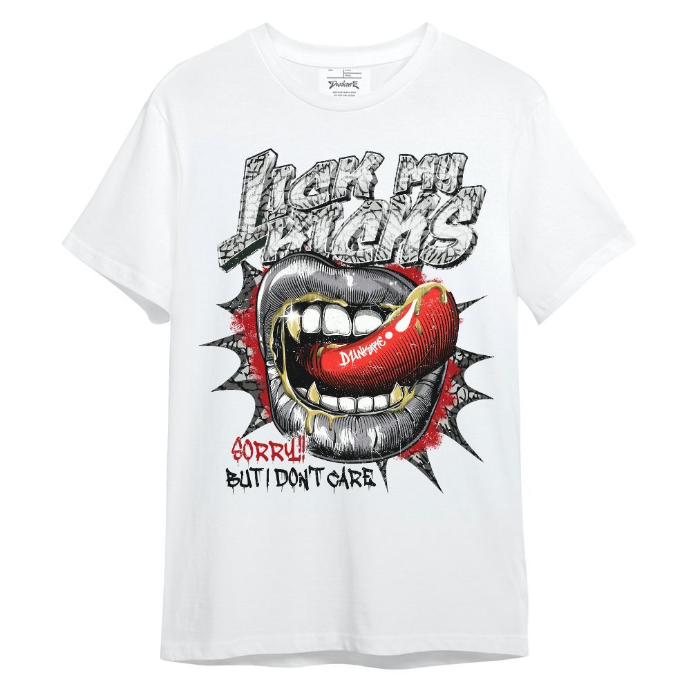 Shirt To Match Cement Grey 3s - Lick My Kicks Lips Unisex Shirt