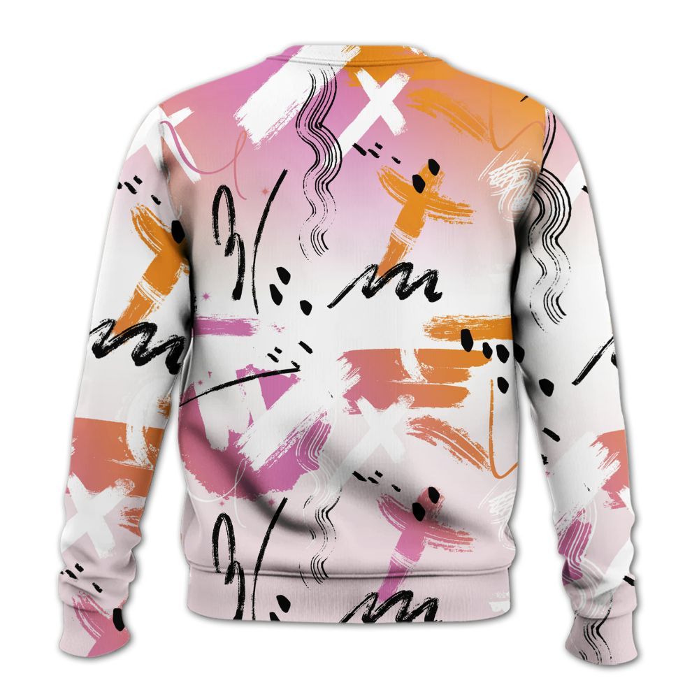 Sweatshirt To Match Book Sunrise 1s - Money Hustle Grind Pray All Over Print