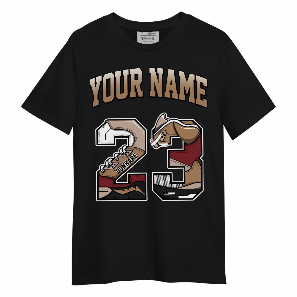Shirt To Match Kobe 4 Gold Medal Custom Name Number 23 5s Unisex Shirt