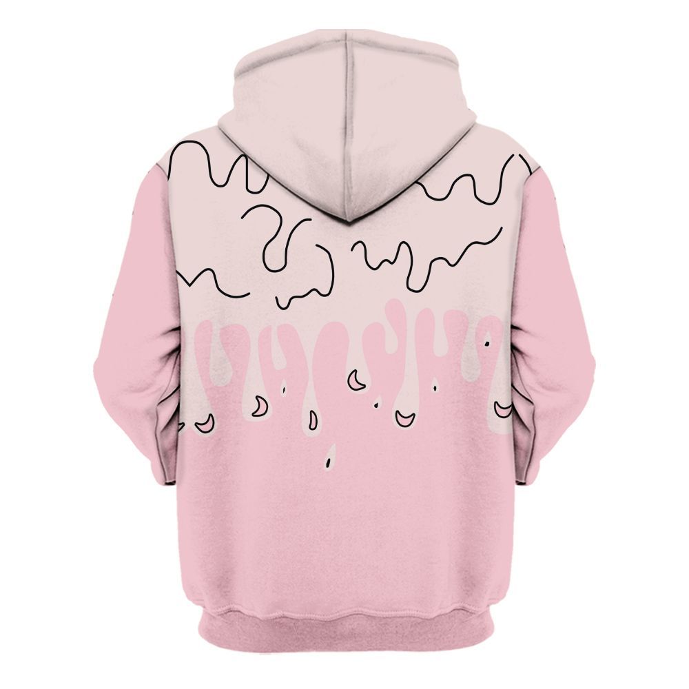 Hoodie To Match Dunk Low KD 17 Aunt Pearl - Snake Trust No One Drip All Over Print