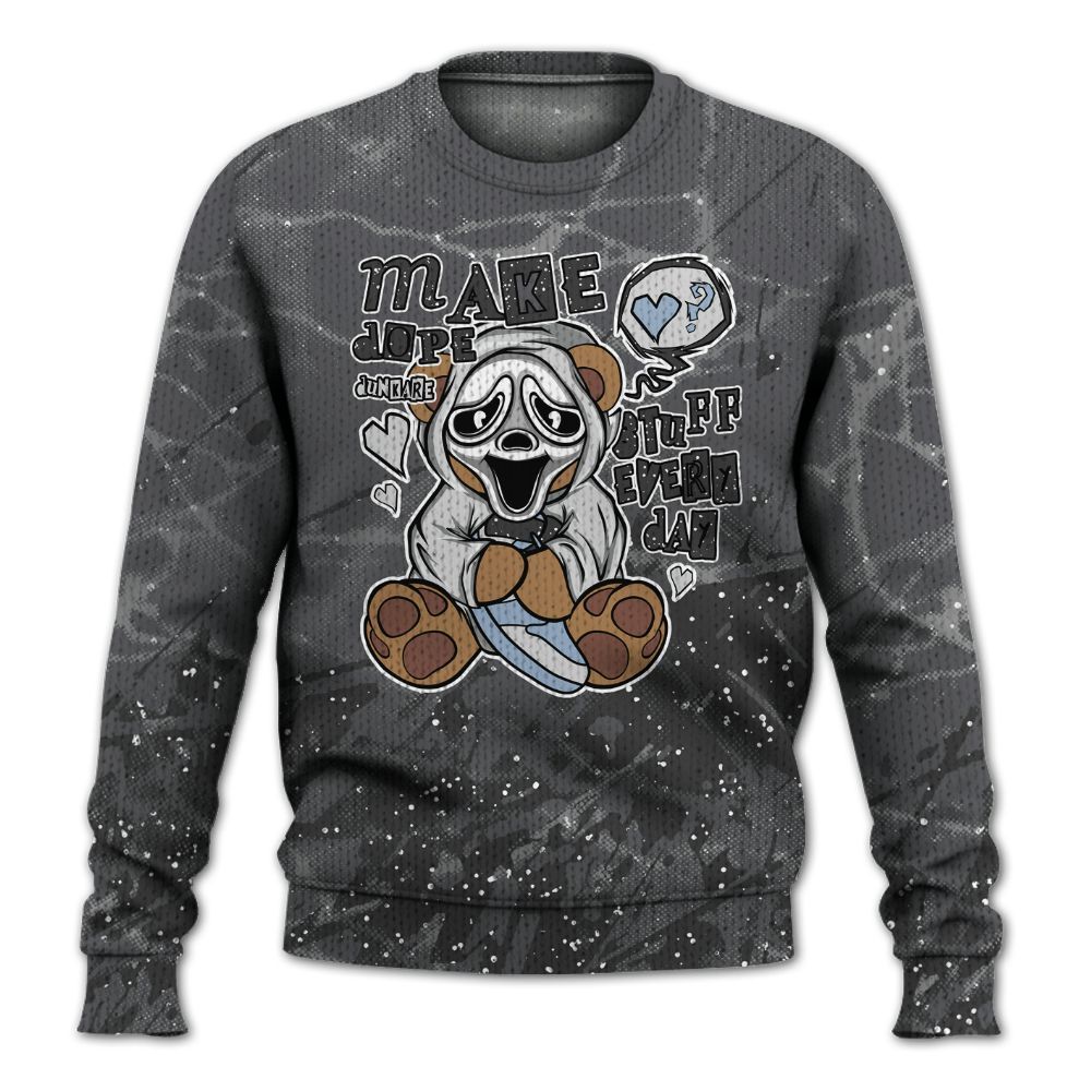 Knitted Sweater To Match Reverse Oreo 6s - Make Dopes Bear Profound