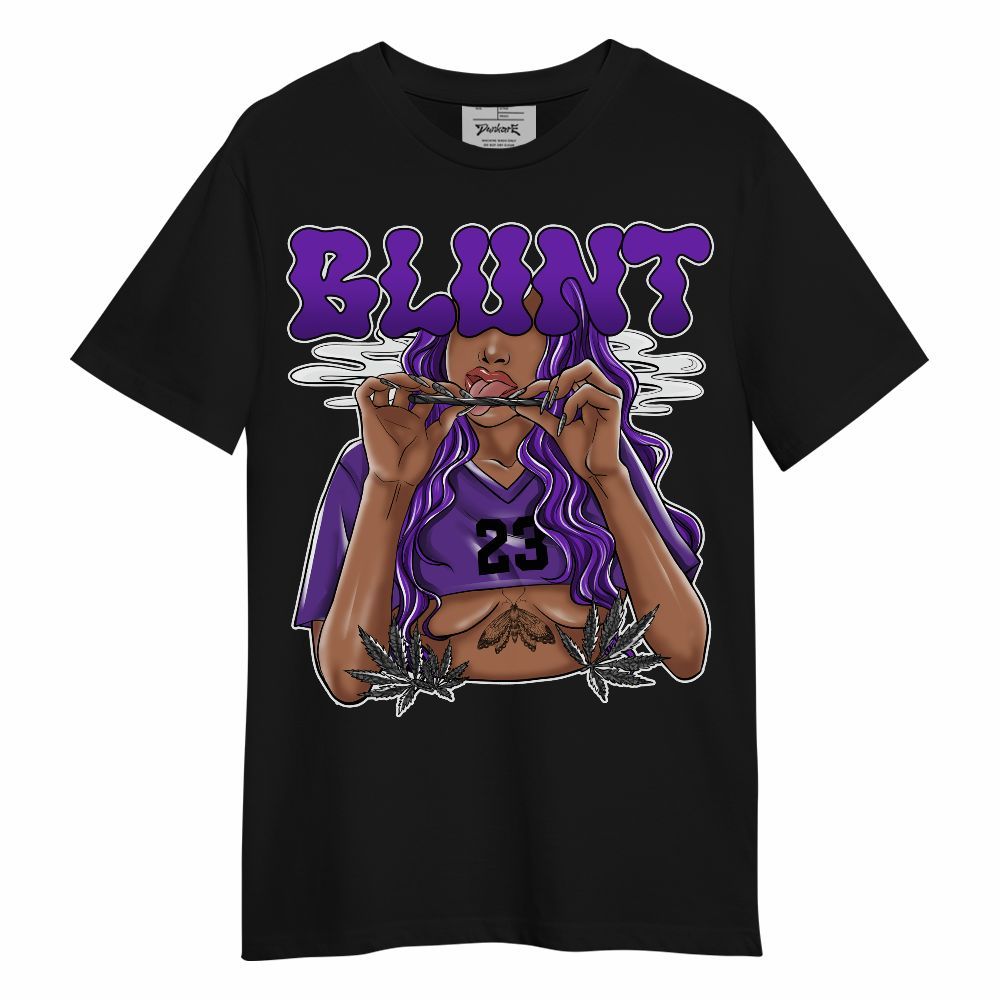 Shirt To Match Retro Dark Iris 3s - Bluntz Unique Unisex Shirt