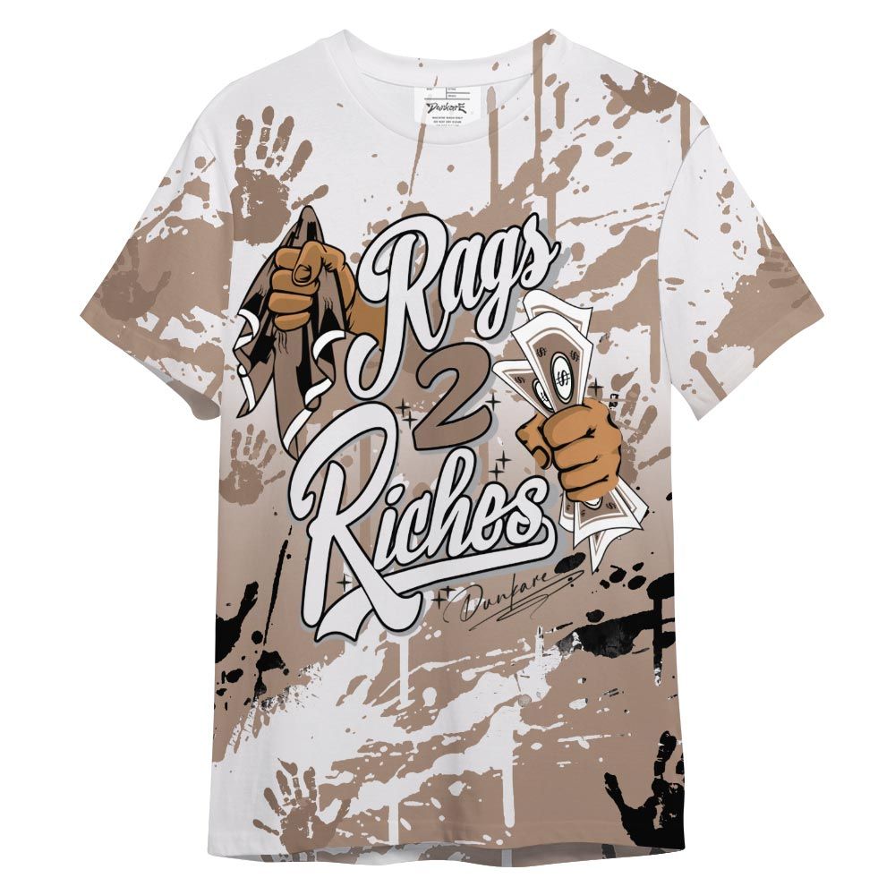 Shirt To Match T-Shirt Rag 2 Riches, OG Latte 1s T-- To Match Sneaker OG Latte 1s 2504 NCT