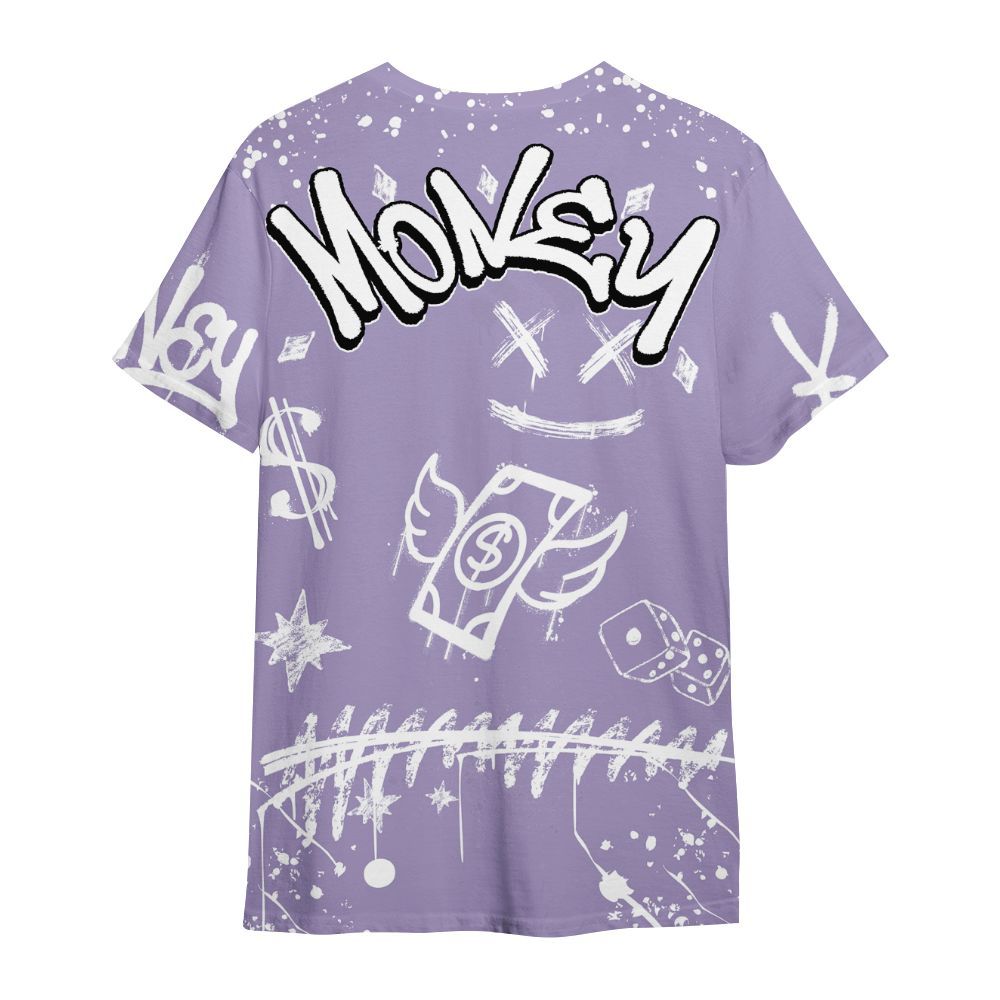 Shirt To Match Low Pure Violet 11s - Everybody Paid In Full Crayon All Over Print