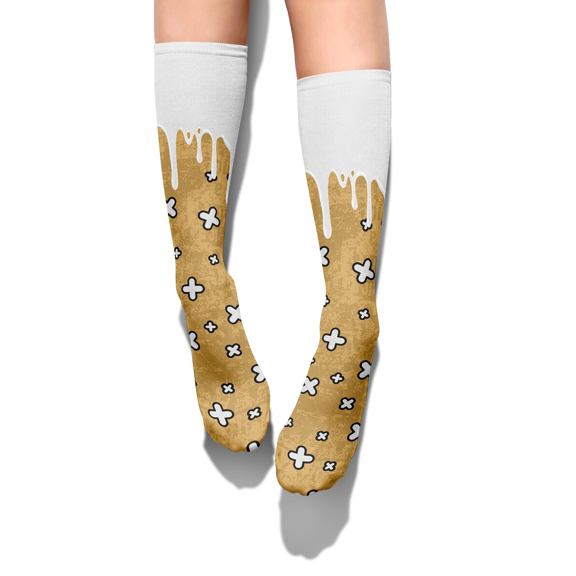 Sock To Match Craft Paris 6s - Dripping Signs Graphic Unisex