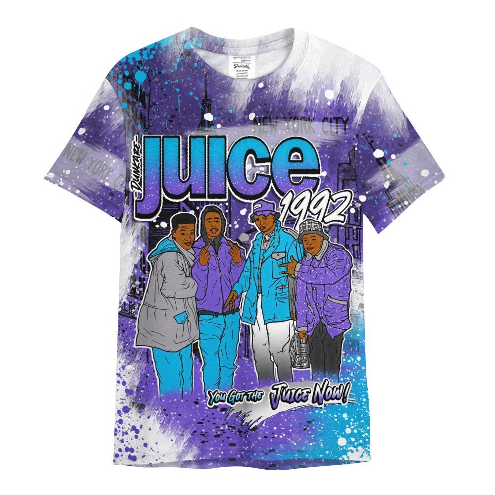 Shirt To Match Retro Aqua 8s - You Got The Juice All Over Print