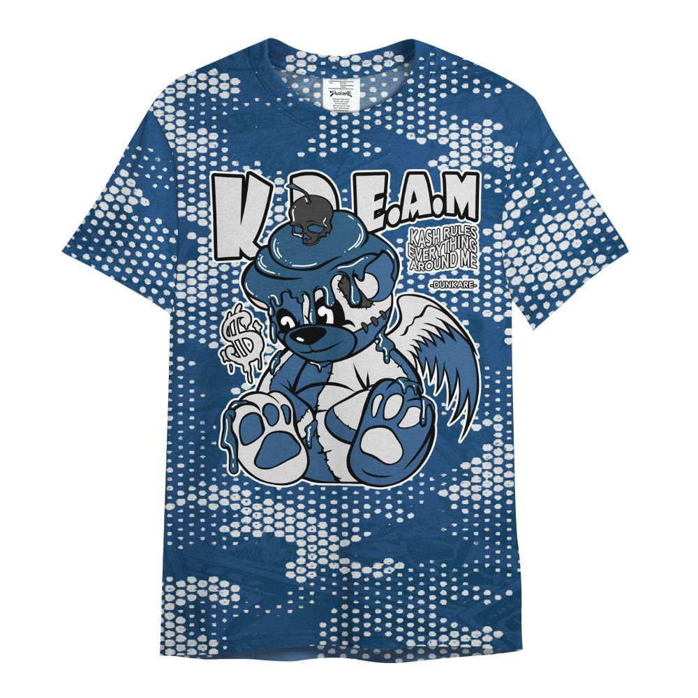 Shirt To Match High OG Midnight Navy 1s - Loot Bear All Over Print