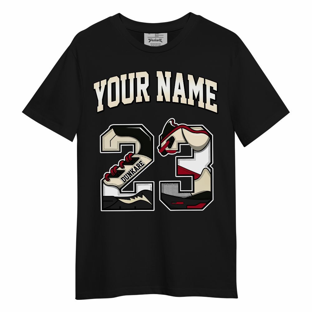 Shirt To Match Retro Low OG Nitro 1s - Custom Name 23 5s Graphic