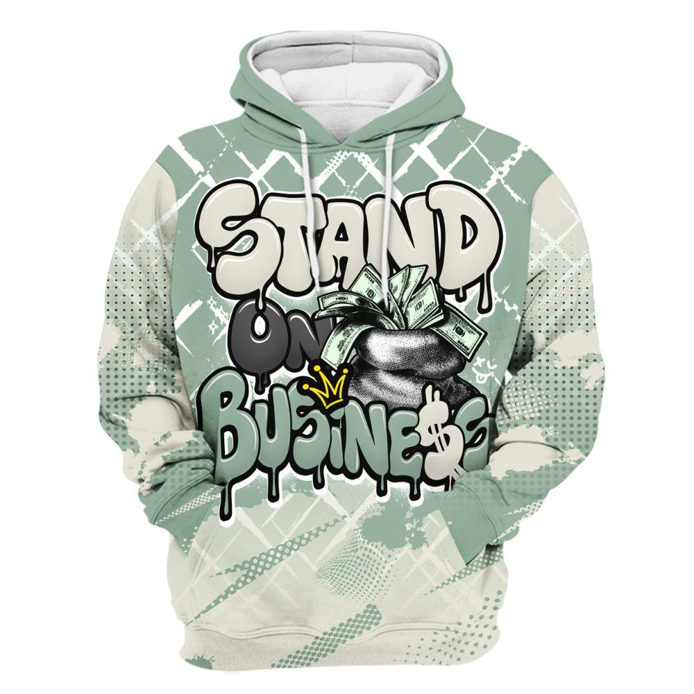 Hoodie To Match Joins Year Of The Snake 5s - Halftone Stand Business Dripping All Over Print