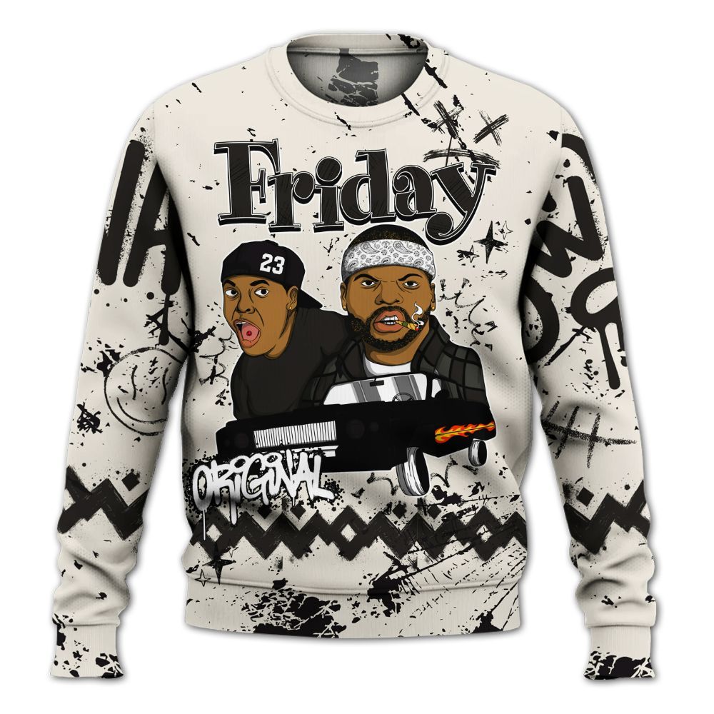 Sweatshirt To Match Air Max Plus Moonlight Swarovski - Friday Sneaker Crayon All Over Print