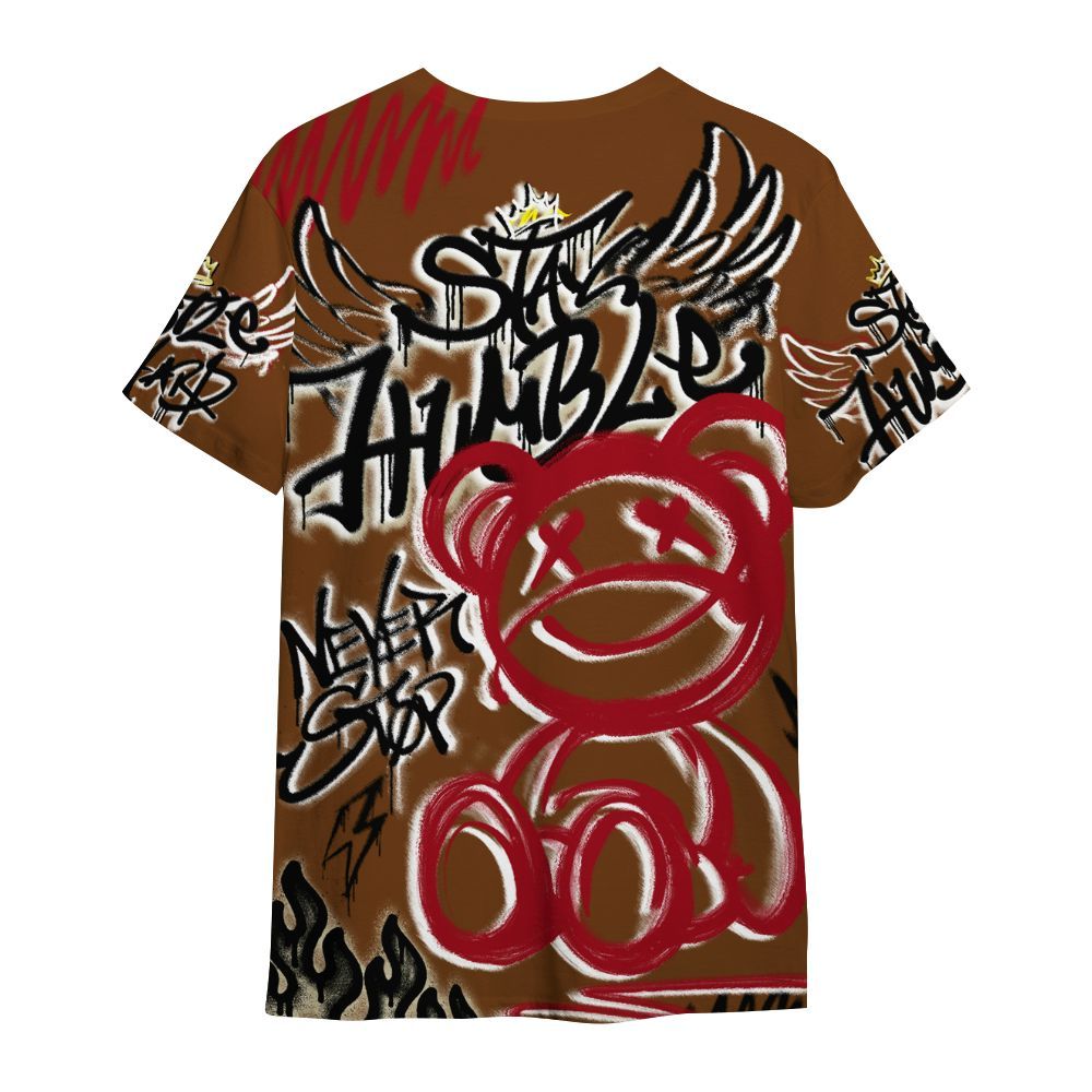 Shirt To Match Archaeo Brown 5s - Humble Drip Streetwear Graffity All Over Print