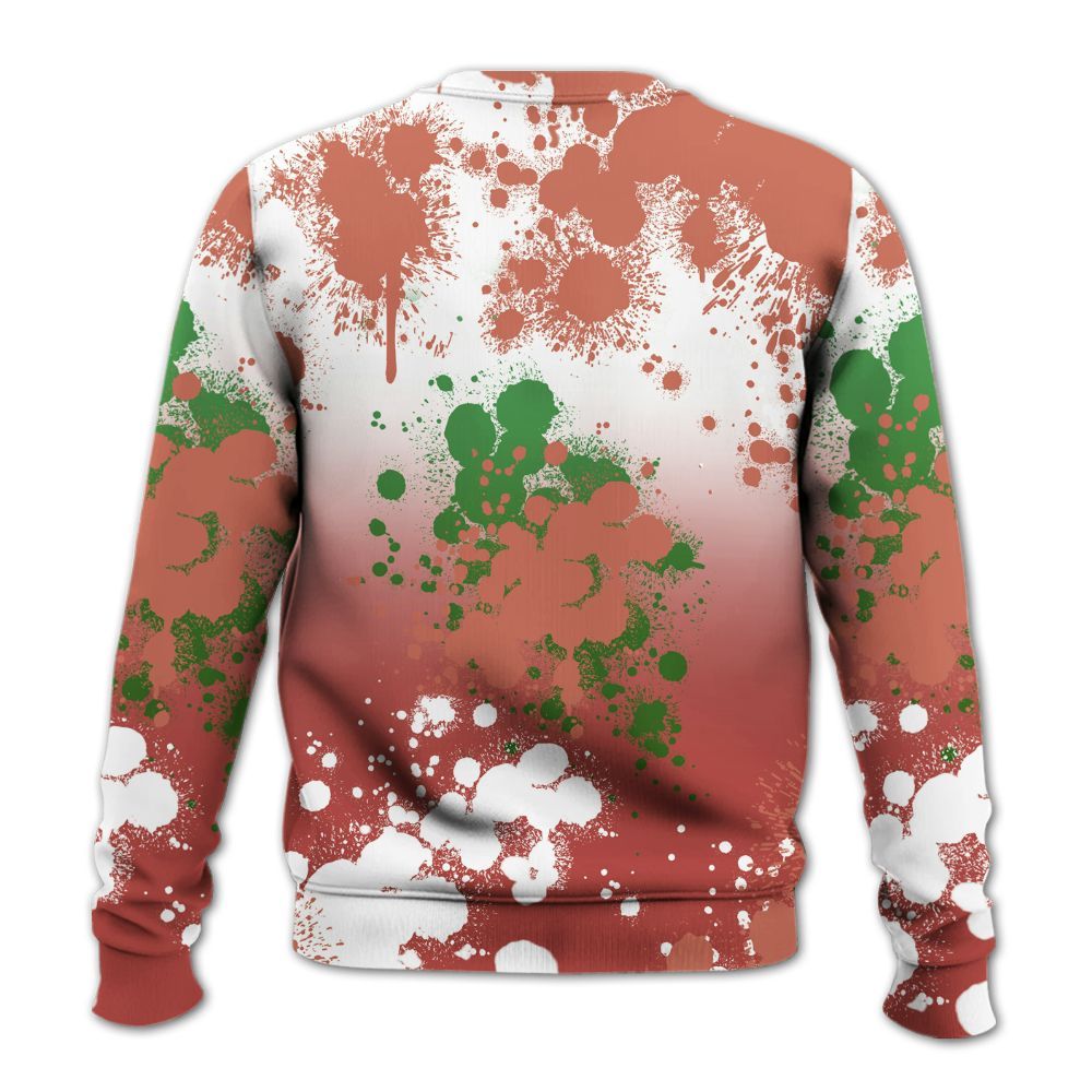 Sweatshirt To Match Dune Red 13s - Trust No One Scary All Over Print