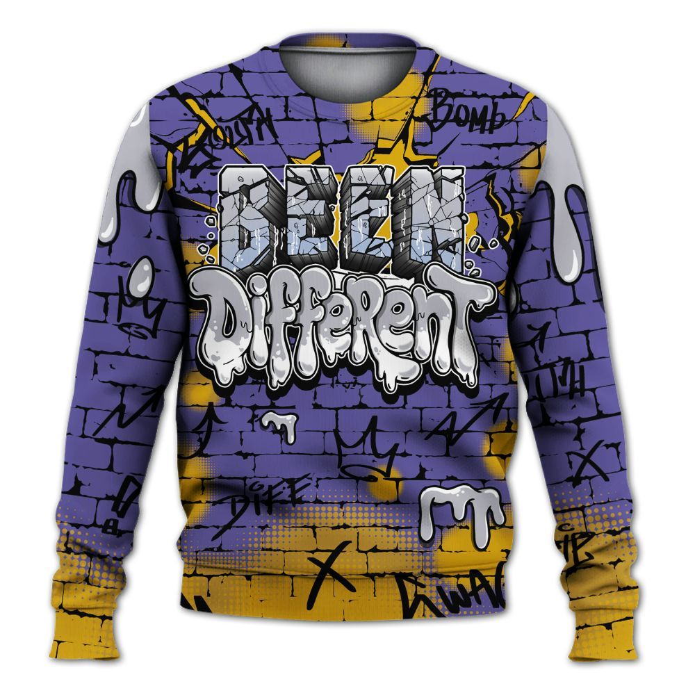 Sweatshirt To Match Lakeshow 4s - Been Different All Over Print