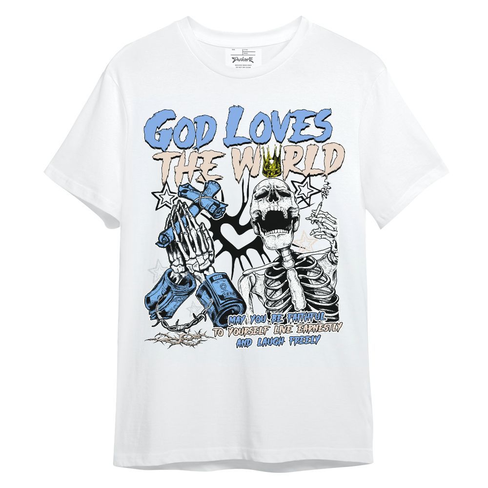 Shirt To Match Air Max 1 Royal Pulse - God Loves The World Unisex Shirt