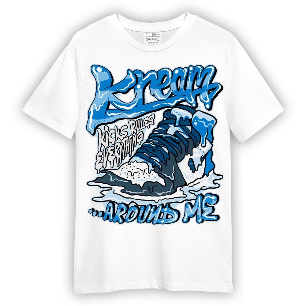 Shirt To Match Industrial Blue 4s - Kreamy Graphic Shirt Unisex