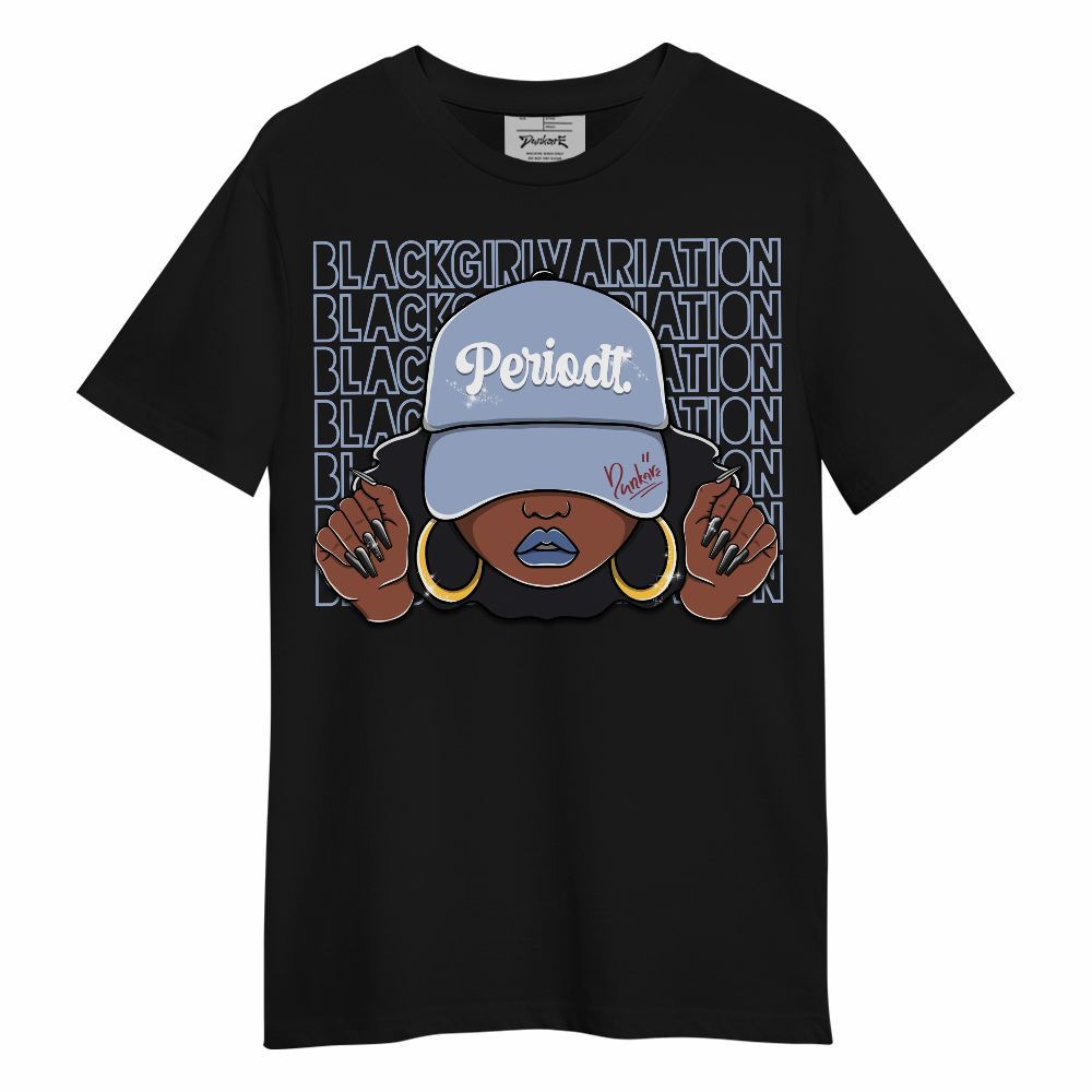 Shirt To Match Black Metallic 5s - Black Girl Variation Unisex Shirt