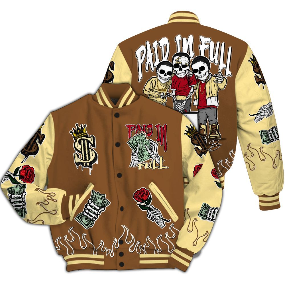 Varsity Jacket To Match Air Max 90 Escape - Everybody Paid In All Over Print