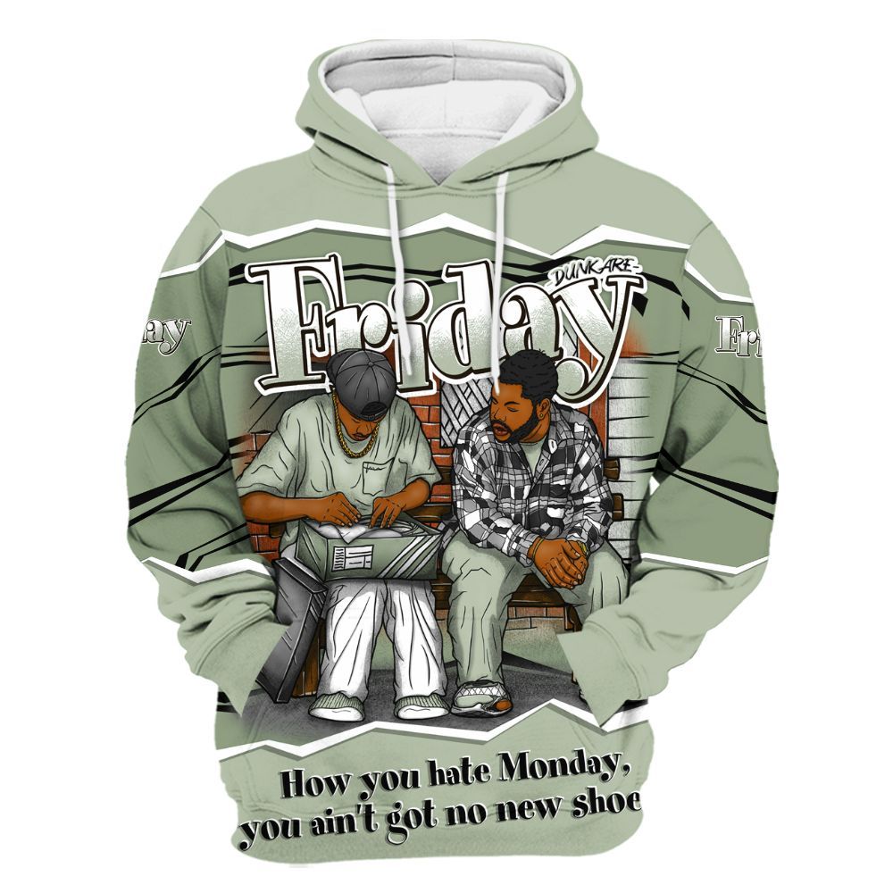 Hoodie To Match Seafoam Sail 4s - Friday Movie 90s TV All Over Print