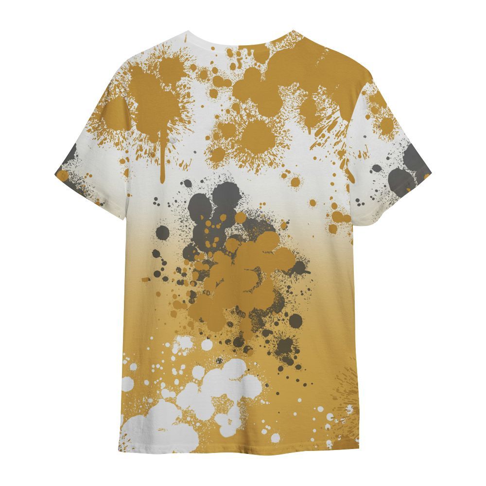 Shirt To Match Retro Light Ginger 14s - God Blessed Ink Drip All Over Print