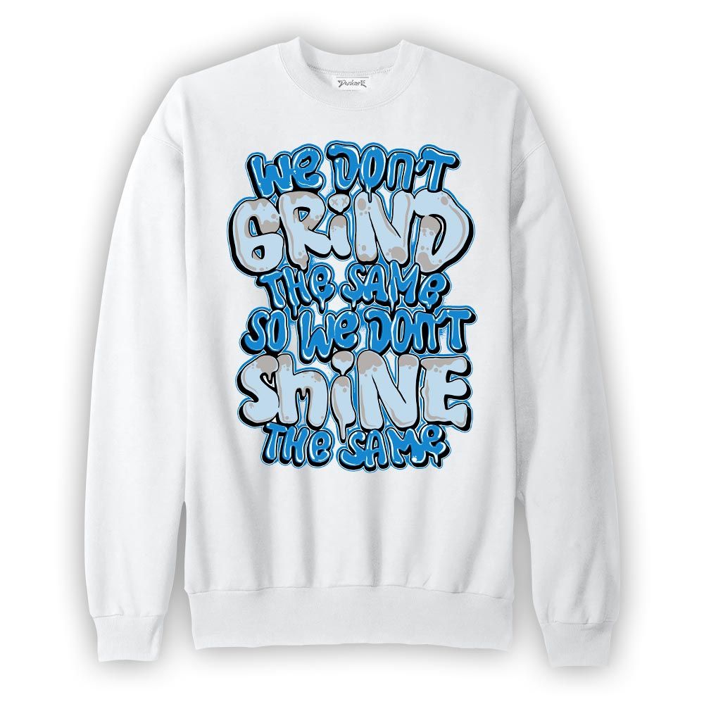 Sweatshirt To match Industrial Blue 4s Sweatshirt - Grind Shining Graphic Graphic