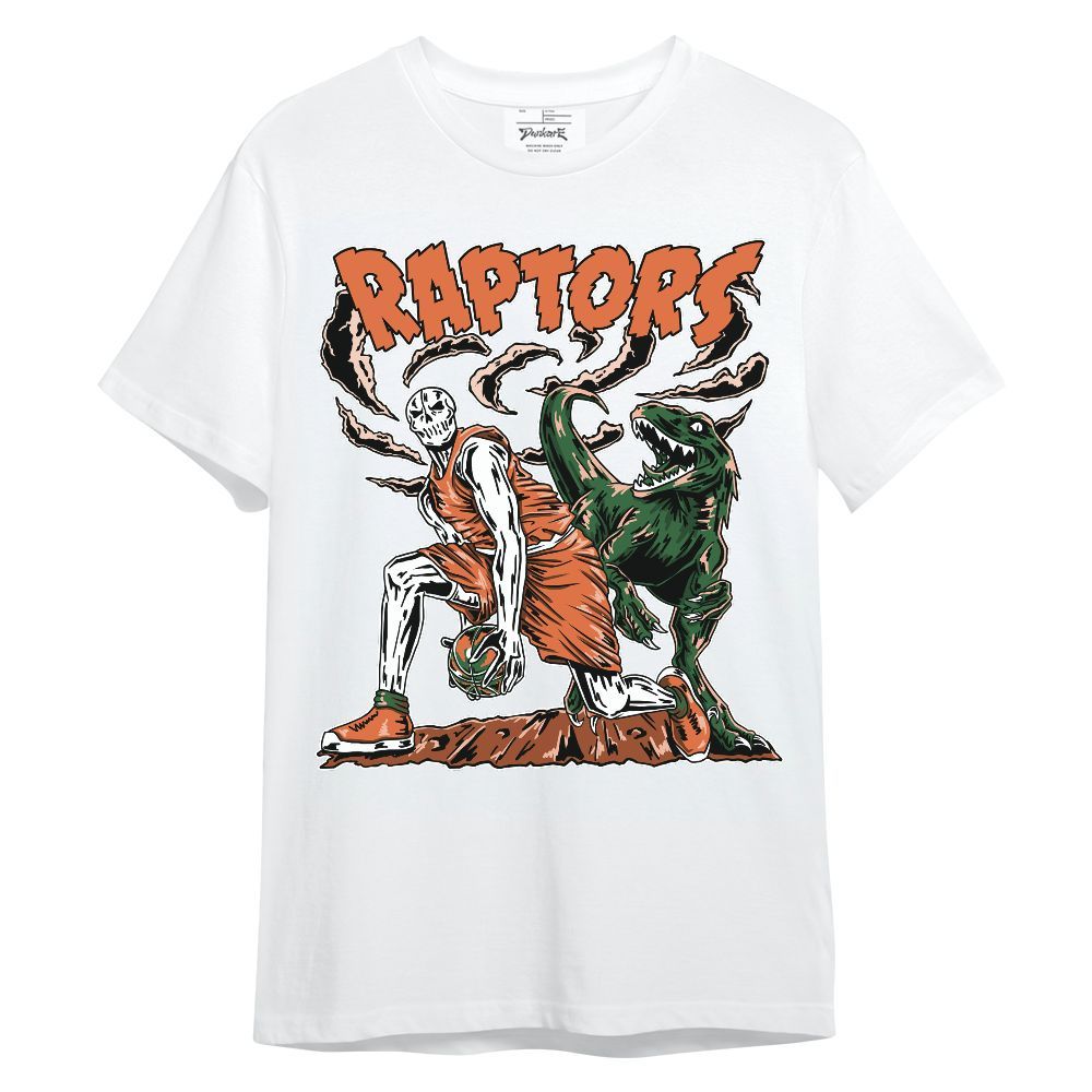Shirt To Match Low Miami 5s - Raptors Skeleton Unisex Shirt