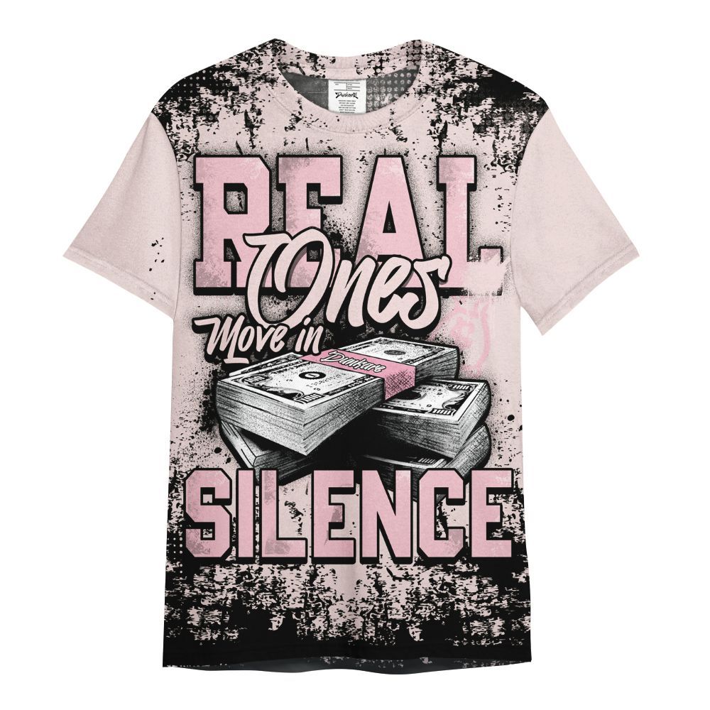 Shirt To Match Dunk Low KD 17 Aunt Pearl - Move In Silence Money Street Retro All Over Print