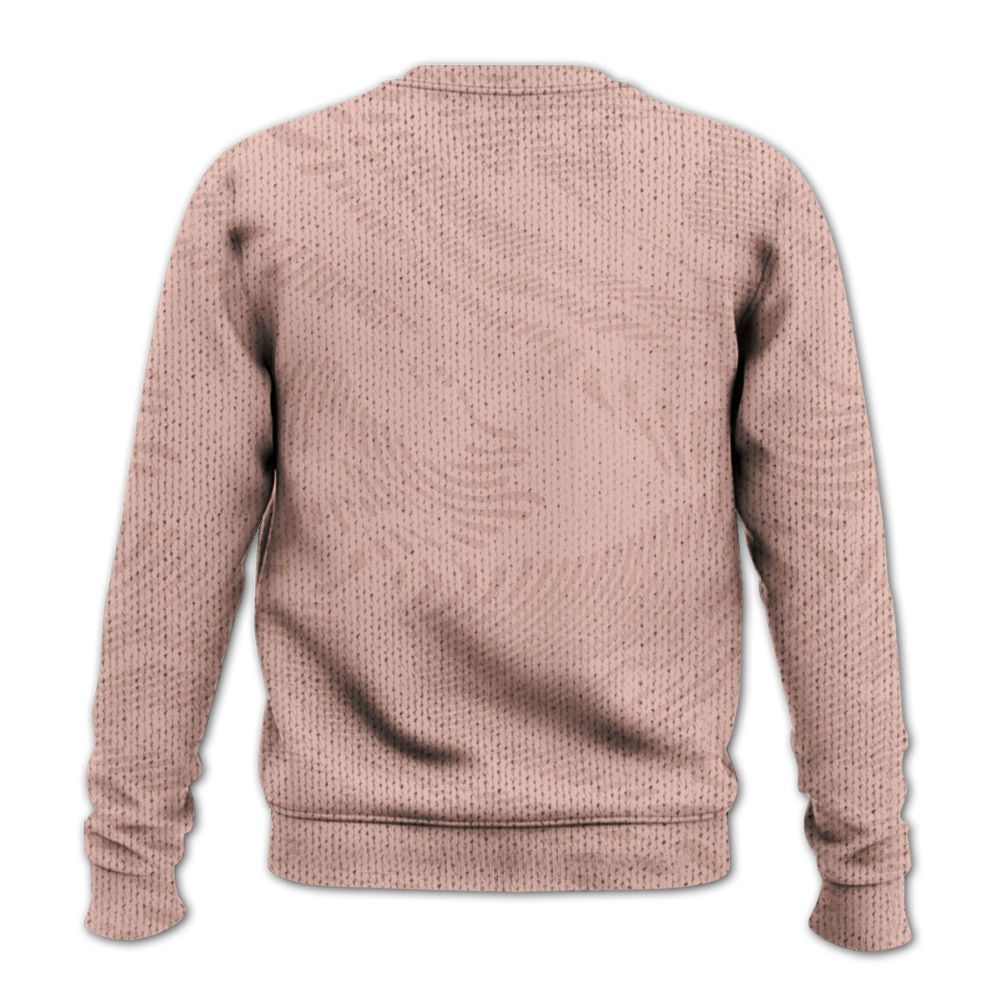 Knitted Sweater To Match Dunk Low Pink Velvet - Havok Bear