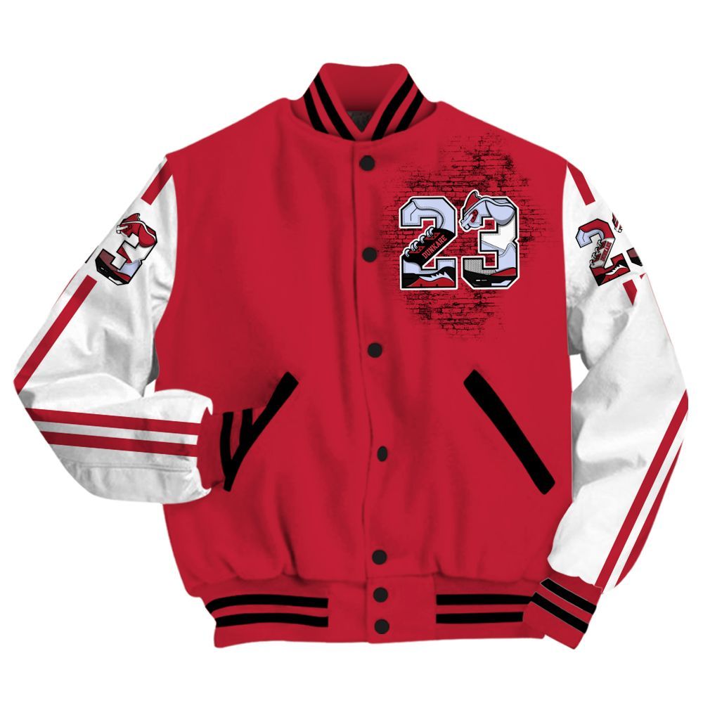 Varsity Jacket To Match Toro Bravo 6s - Custom Name Number 23 5s All Over Print