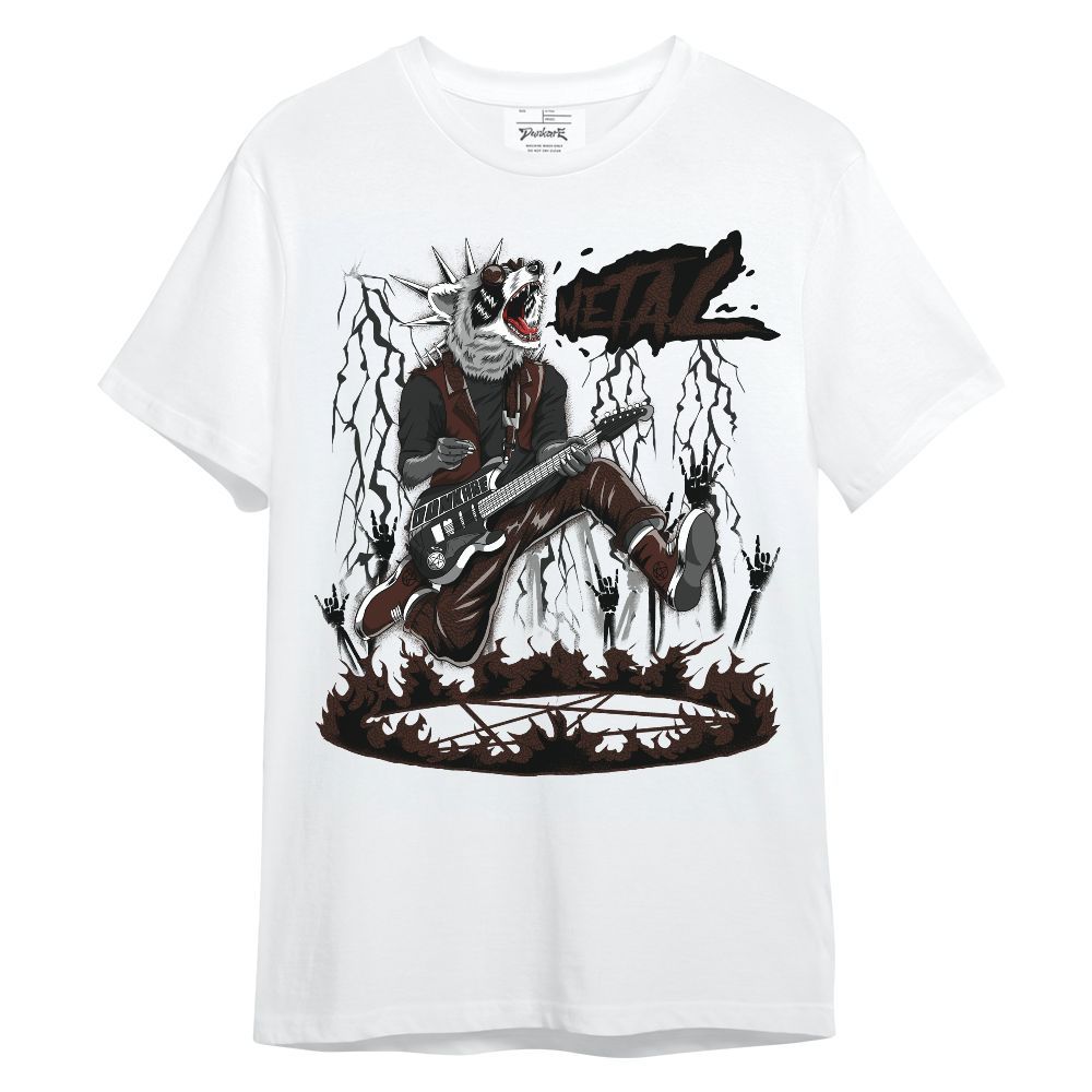 Shirt To Match Air Force 1 Low Halloween Skull 2024 - Punk Rock Raccoon Unisex Shirt