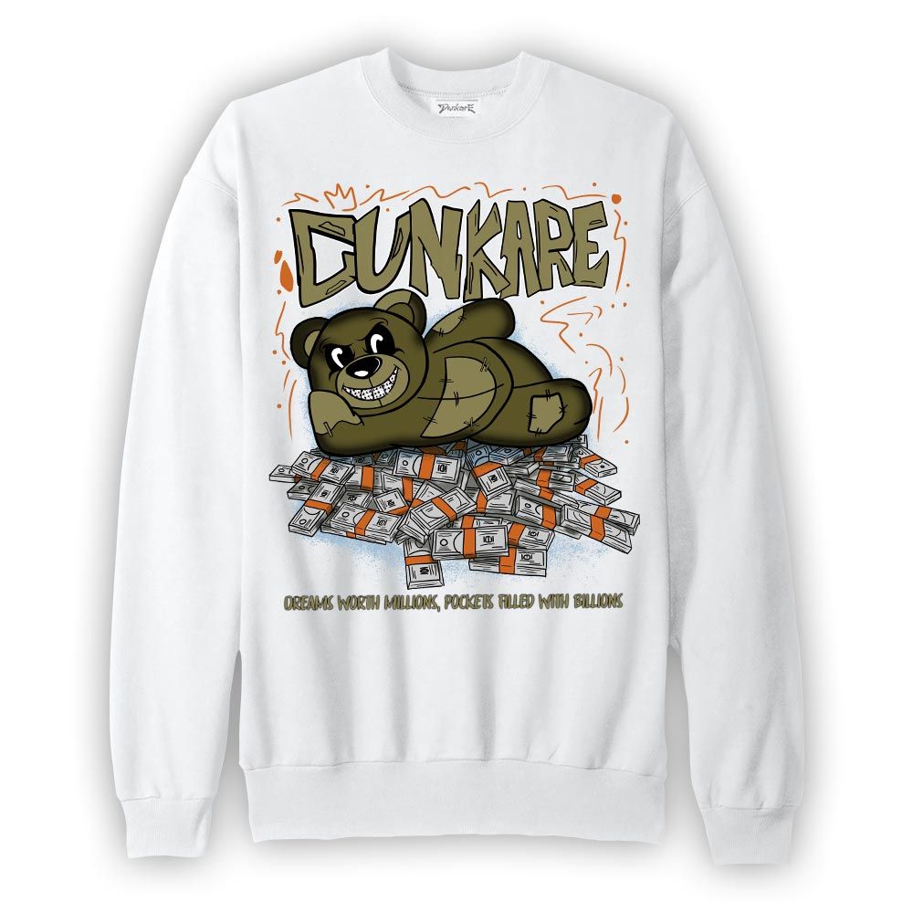 Sweatshirt To match Sweatshirt Dreams Millions, Olive 5s Sweatshirt To Match Sneaker 1804 NCMD