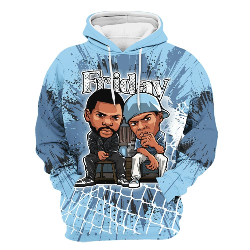 Hoodie To Match Legend Blue 11s - Friday Movie All Over Print