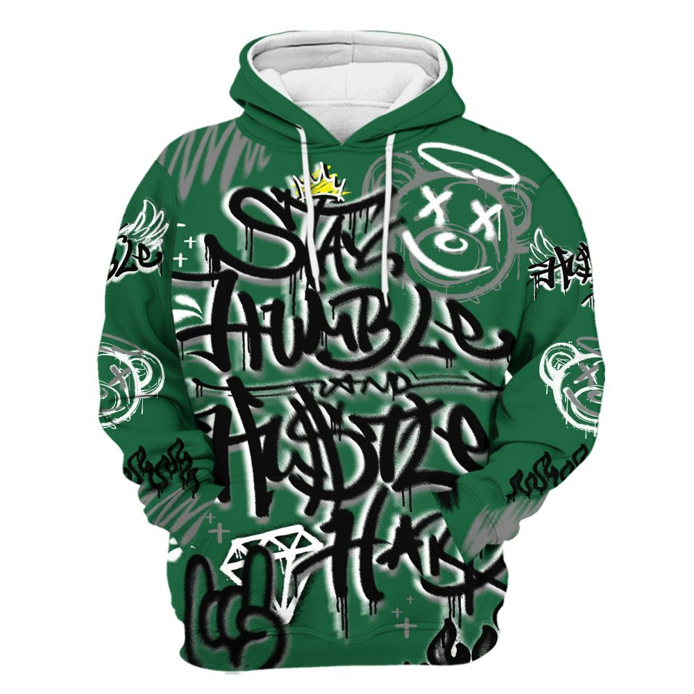 Hoodie To Match High Gorge Green 1s - Humble Drip Streetwear Graffity All Over Print