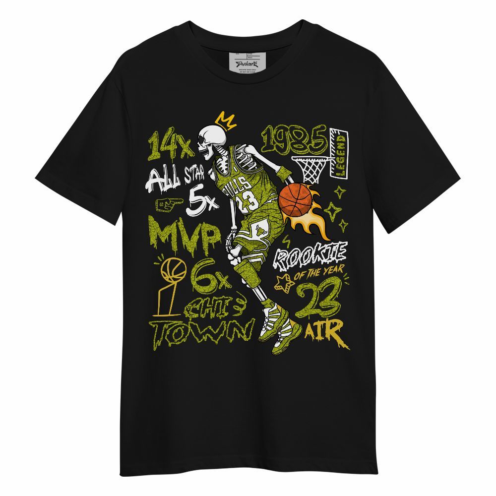 Shirt To Match Dunk Low QS Halloween Skull - 1985 Legend Skeleton Unisex Shirt