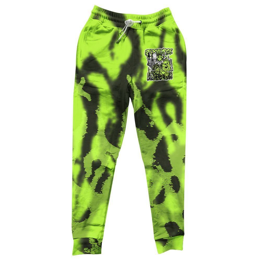 Sweatpant To Match Air Force 1 Low Dance Volt - Apocalypse Skeleton Burn All Over Print