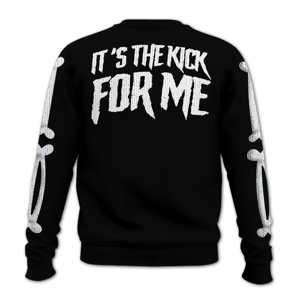 Knitted Sweater To Match Black Chrome 6s - It's The Kick For Me