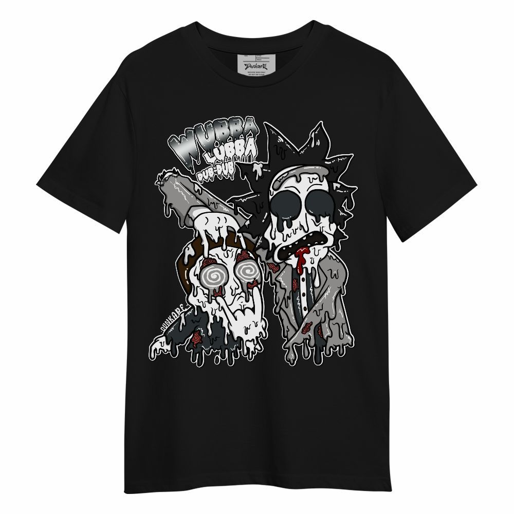 Shirt To Match OG Steel Grey 10s - Wubba Rick Drip Graphic