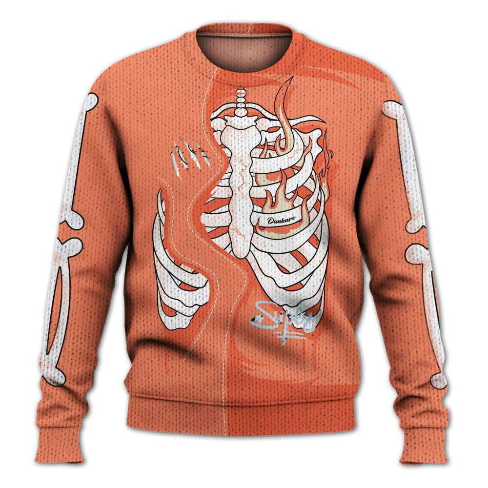 Knitted Sweater To Match DJ Khaled Crimson Bliss 5s - It's The Kick For Me