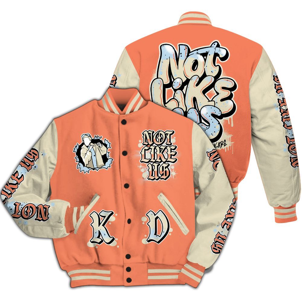 Varsity Jacket To Match DJ Khaled Crimson Bliss 5s - None Like Us Graphic All Over Print