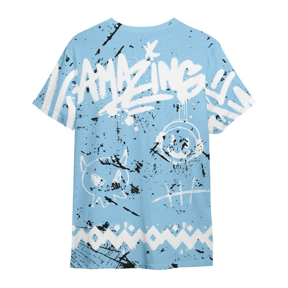 Shirt To Match Legend Blue 11s - Friday Sneaker Crayon All Over Print