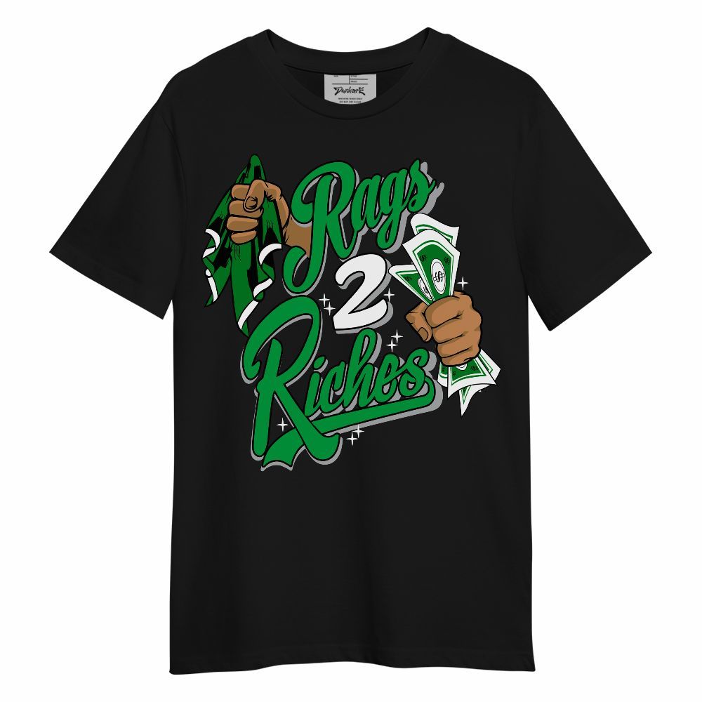 Shirt To Match Low Lucky Green 1s - Rag 2 Riches Unisex Shirt