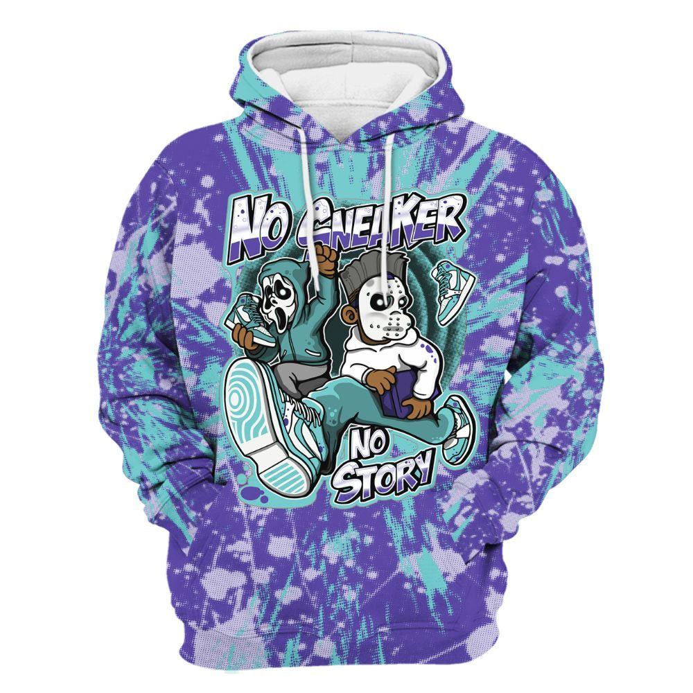 Hoodie To Match Low Hornets 1s - Sneakers Make Story Graphic Luxury All Over Print