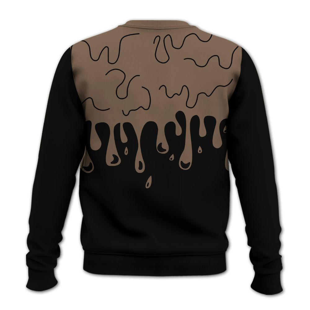 Sweatshirt To Match Dark Mocha Jack - Snake Trust No One Drip All Over Print