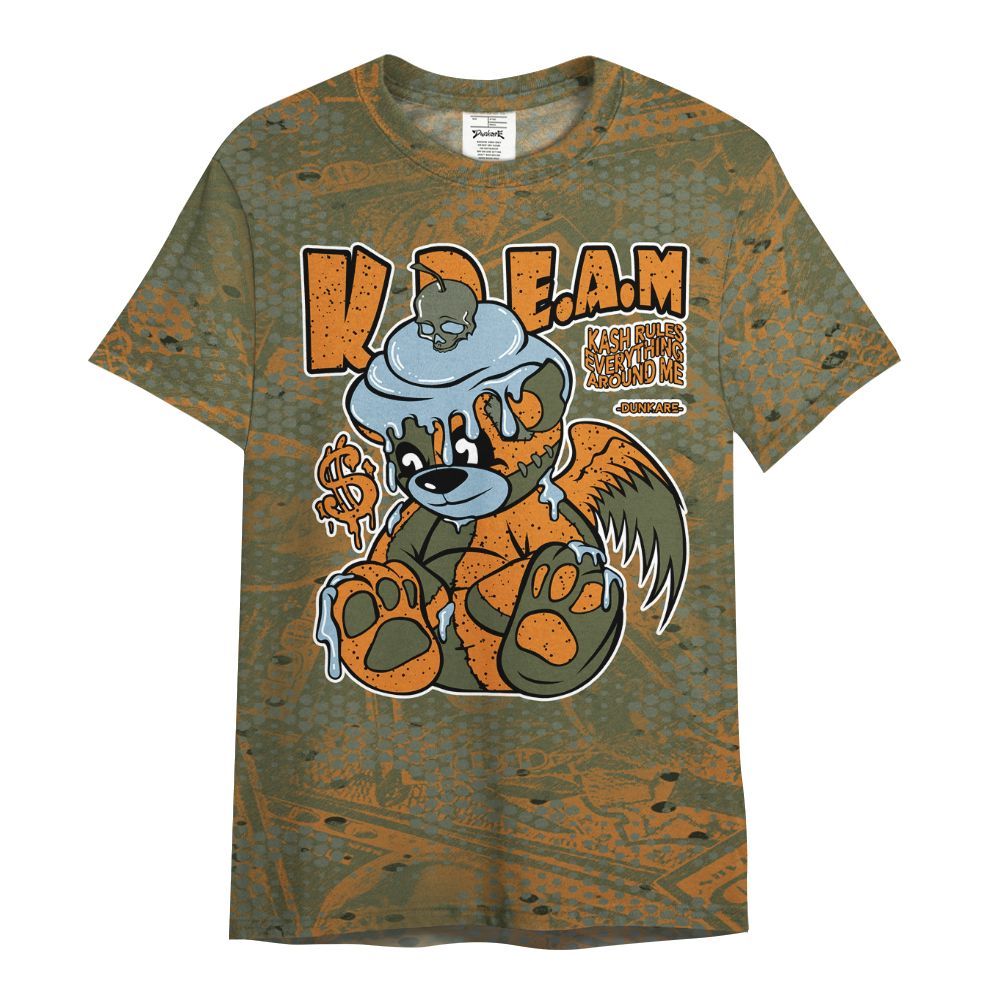 Shirt To Match Olive 5s - Loot Bear All Over Print