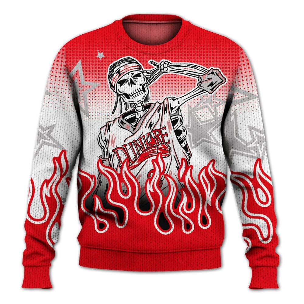 Knitted Sweater To Match Air Max 1 Low Poly - Allen Answer Unique Fire Custom Name