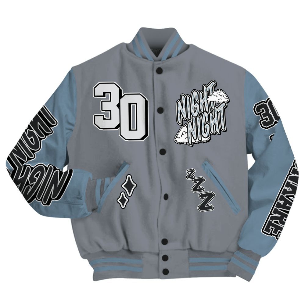 Varsity Jacket To Match Air Max DN Silver Bullet - Seeya Skeleton All Over Print