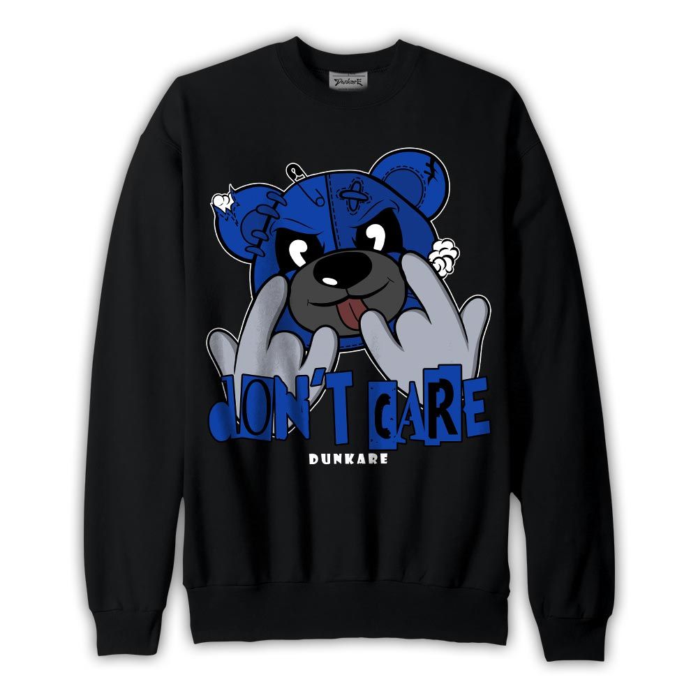 Sweatshirt To match Air Foamposite One Royal Sweatshirt - Careless Bear Graphic
