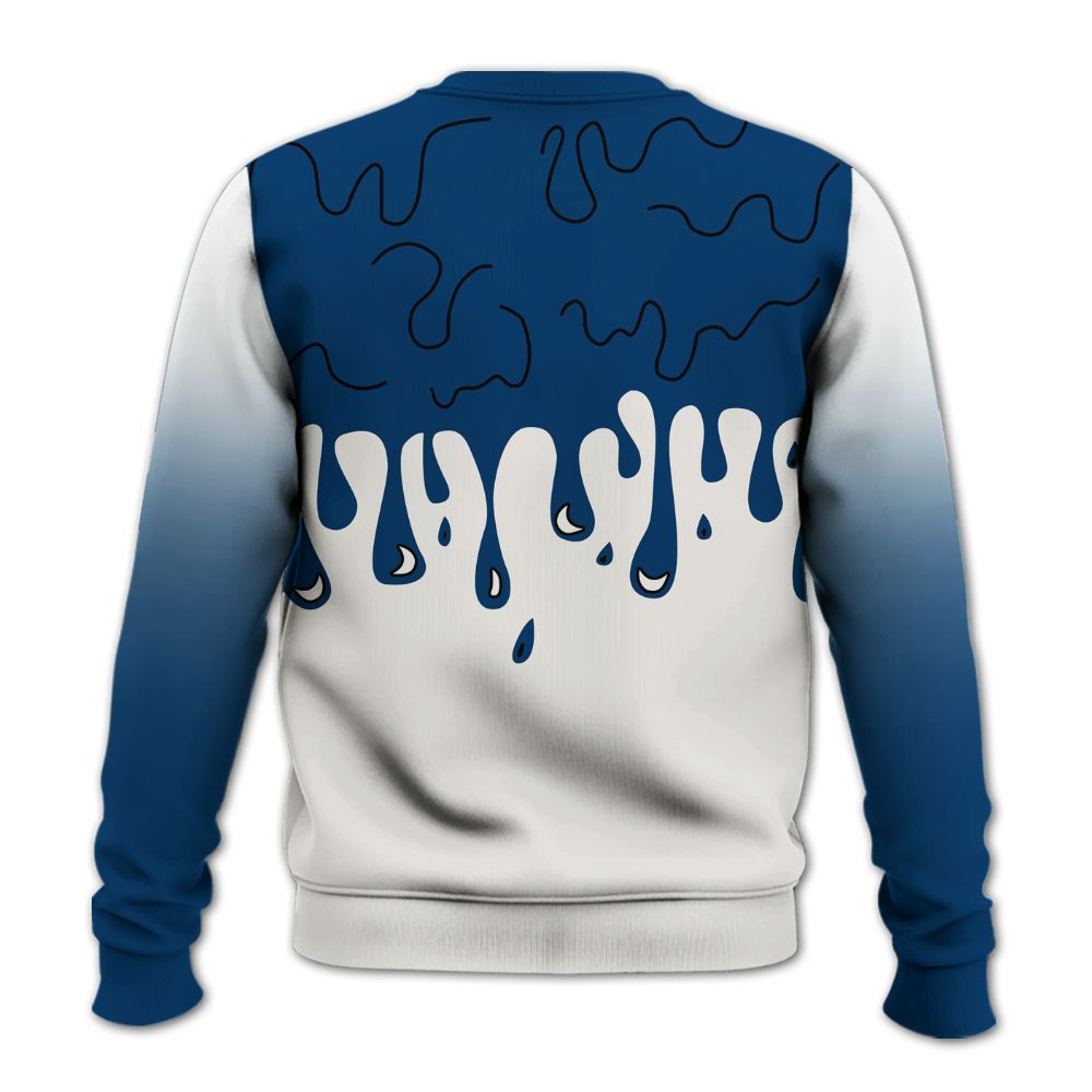 Sweatshirt To Match Retro Rare Air 11s - Loser Lover Dripping All Over Print