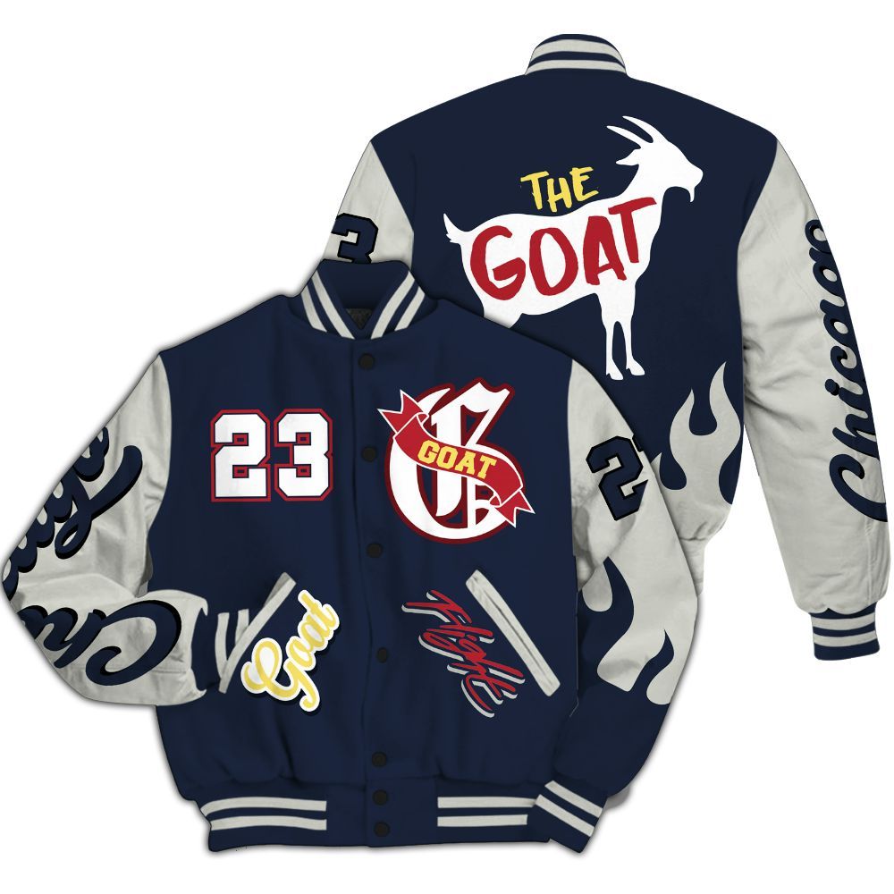 Varsity Jacket To Match Dunk Low COJP What The 2024 - The G.O.A.T Flight Streetwear All Over Print