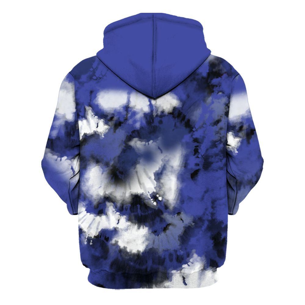 Hoodie To Match Shox TL Royal - SNEAKER Girl Money Drip Tie Dye All Over Print